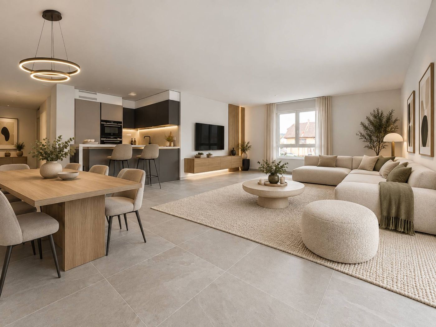 Appartement de 3,5 pièces moderne