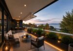 Appartement de 4,5 pièces de standing.
Vue sur lac et grand balcon couvert de 76m2.