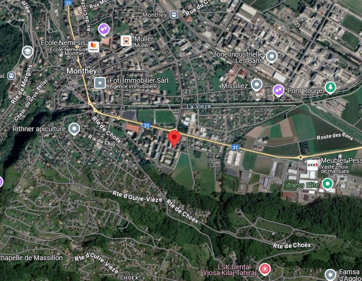 Dépôt de 75m2 à louer dans un immeuble résidentiel