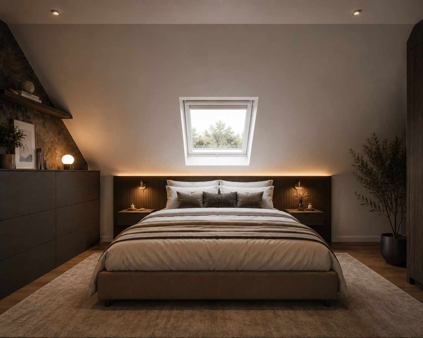 Appartement de 3,5 pièces en attique avec ascenseur et grande terrasse privative