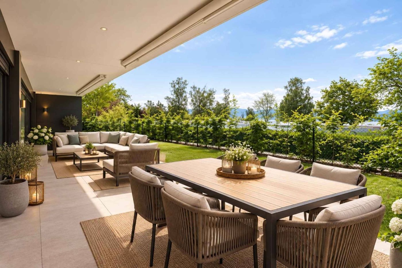 Appartement de 3,5 pièces neuf avec terrasse et jardin