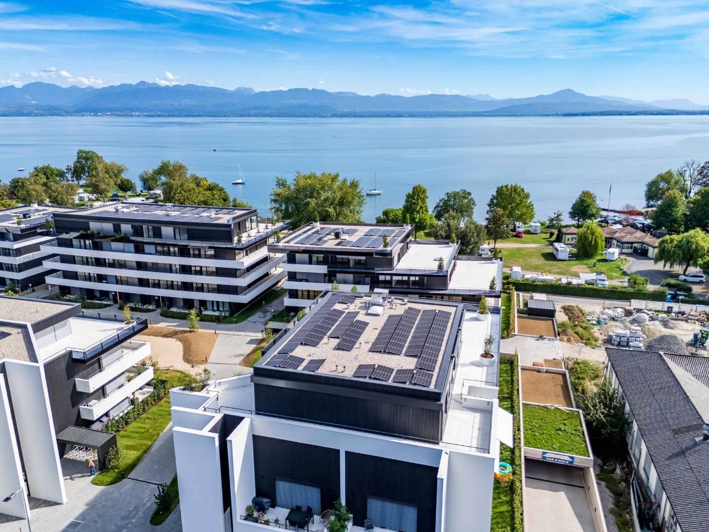 Appartement neuf avec immense terrasse et panorama splendide