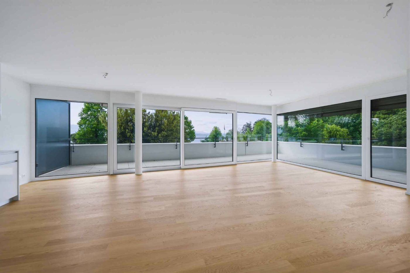 Appartement neuf de standing – 4.5 pièces en angle avec balcon de 76m² – Vue lac