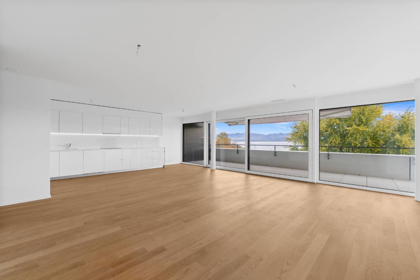 Appartement neuf de standing – 4.5 pièces en angle avec balcon de 76m² – Vue lac
