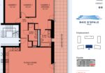 Appartement neuf de standing – 4.5 pièces en angle avec balcon de 76m² – Vue lac