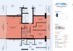 Appartement neuf traversant de 4.5 pièces avec deux balcons