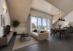 Attique de 5.5 pièces avec vue sur le lac Léman