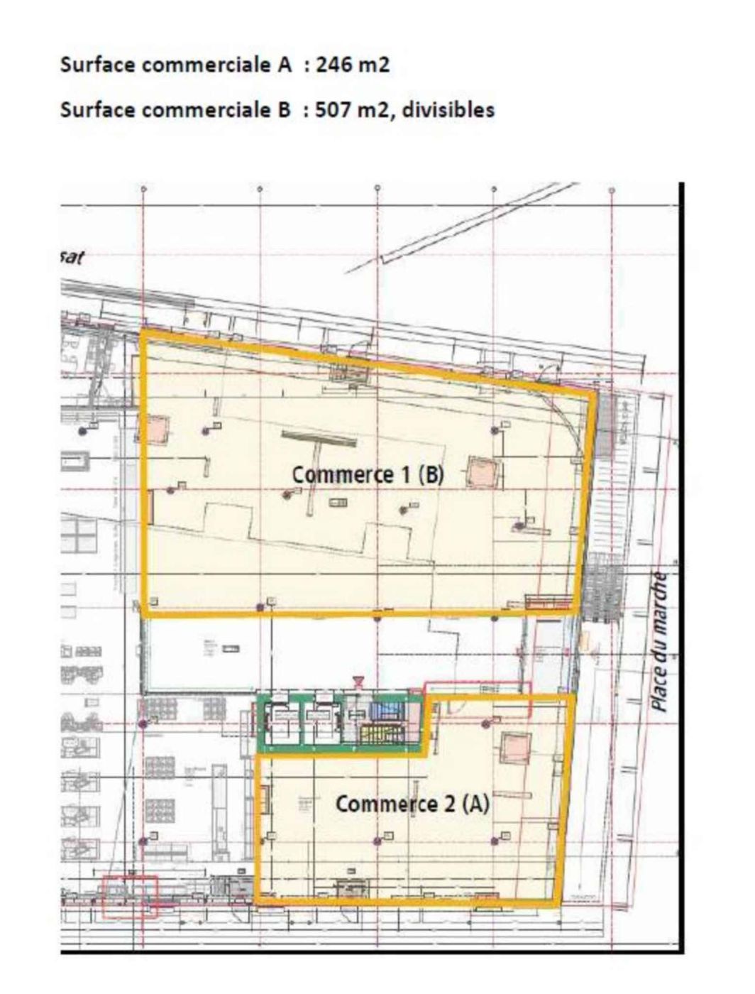 Belle surface de 507m2 divisible