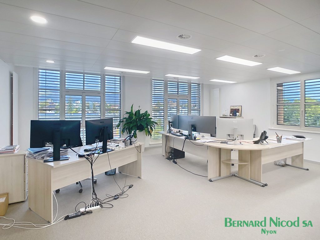 Bureaux modernes à deux pas de la Gare de Nyon