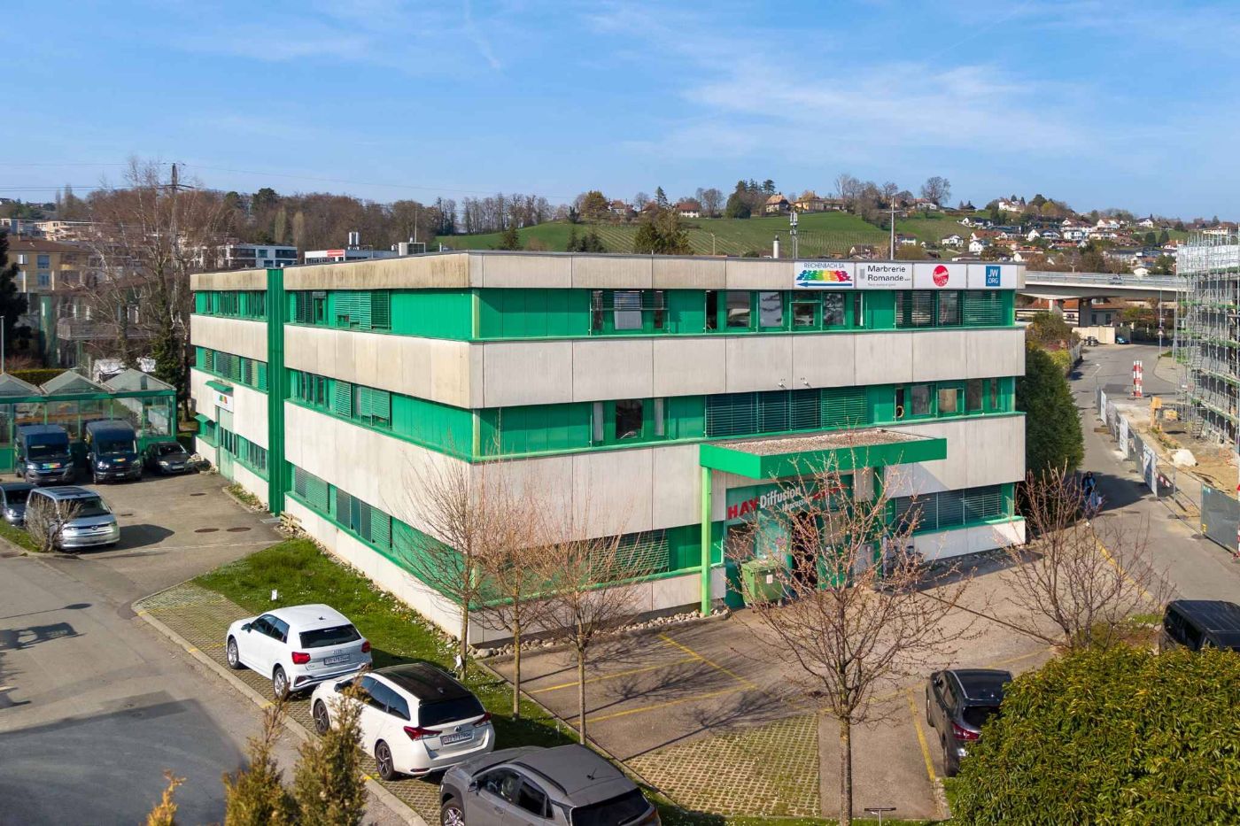 Diverses surfaces en co-sharing dès 58 m² aux portes de Morges