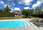 Exclusivité: Maison individuelle de 7.5 pièces               Beau jardin avec piscine