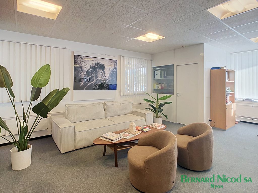 GLAND – Surface de bureaux moderne de 365 m2