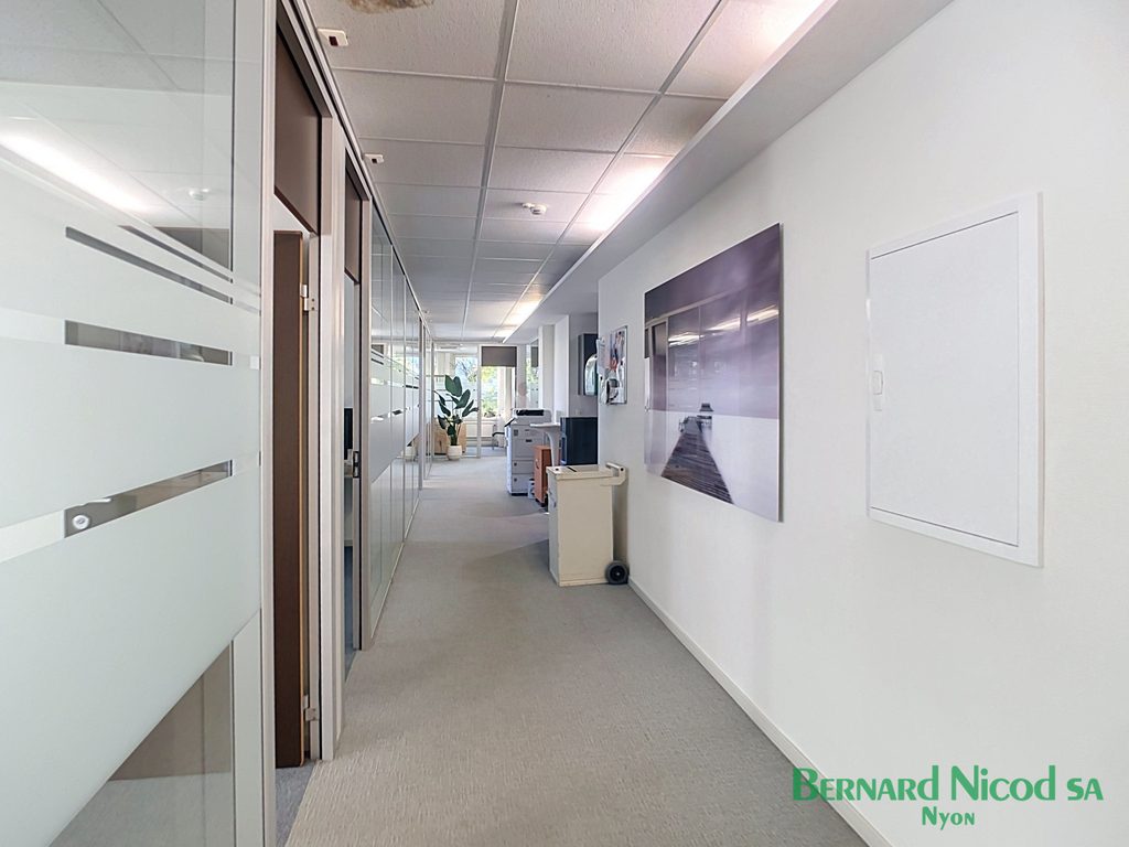 GLAND – Surface de bureaux moderne de 365 m2