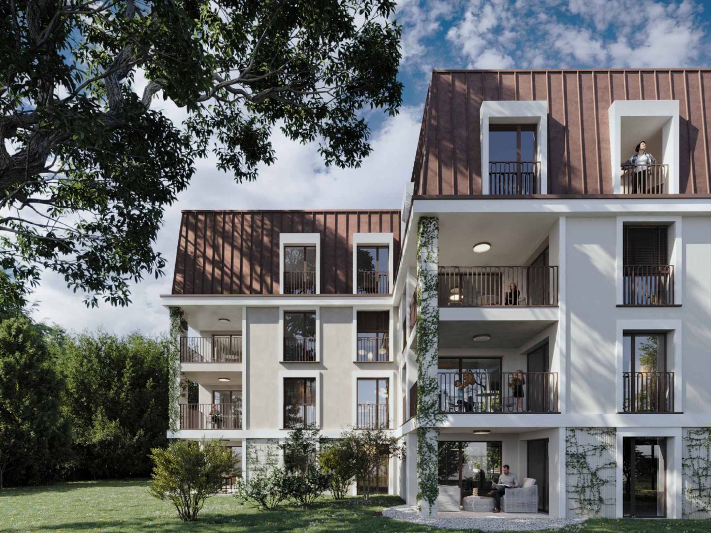 Grand appartement de 4,5 pièces neuf orienté plein sud au coeur de la ville !