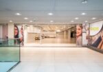 Grande arcade au coeur du centre commercial de la Gottaz à Morges