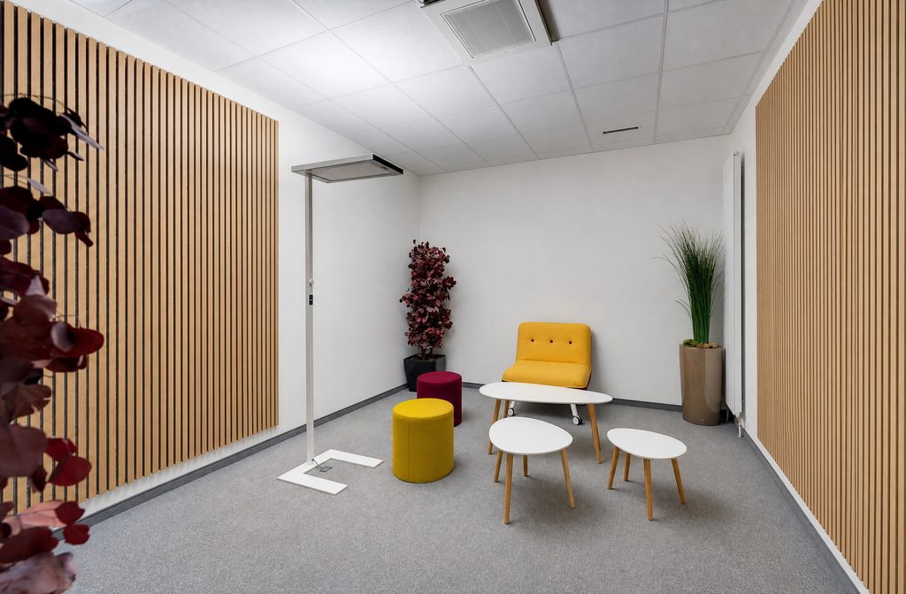 Grande surface de bureaux moderne et modulable