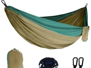 Hamac de camping anti-retournement simple ou double