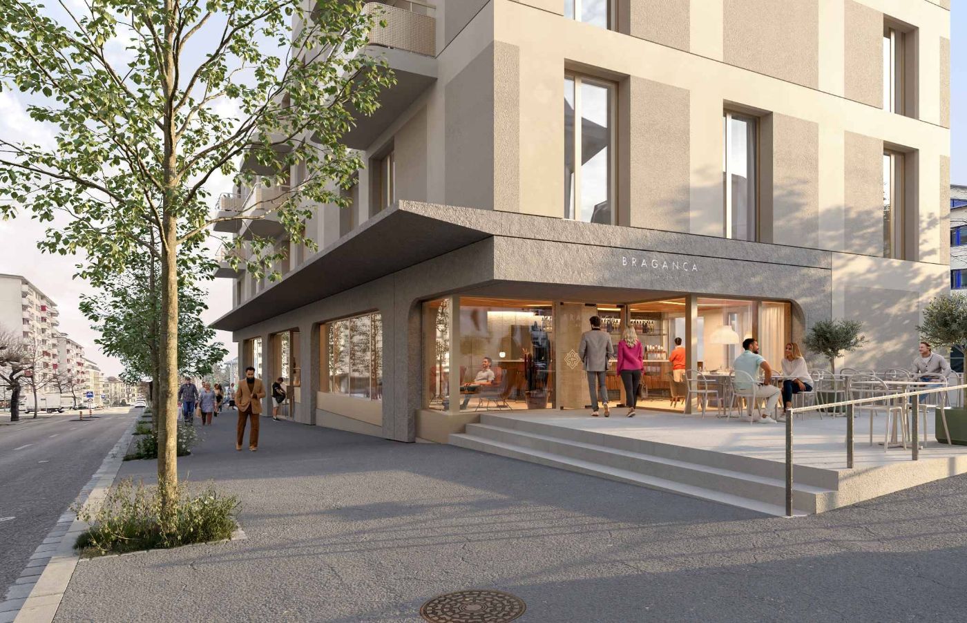 Lausanne-Ouchy – Surfaces avec terrasse, été 2026