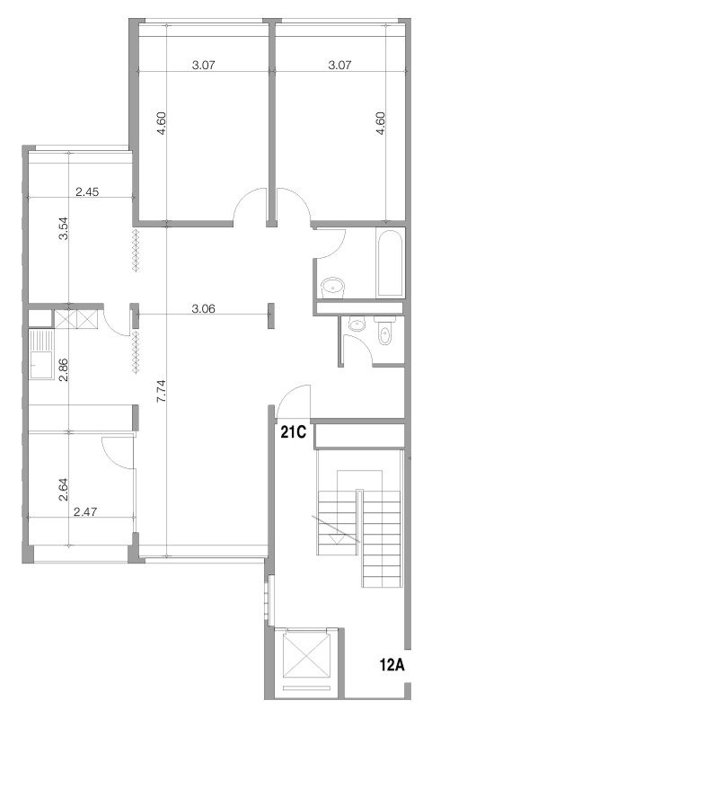 Lumineux et spacieux appartement de 3.5 pièces rénové à Nyon