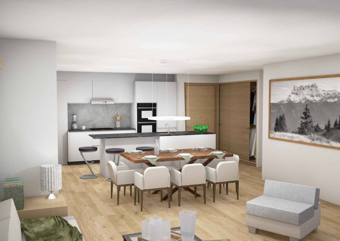 Magnifique appartement au centre de Morgins !