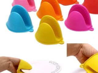 Maniques en silicone résistantes à la chaleur – la paire