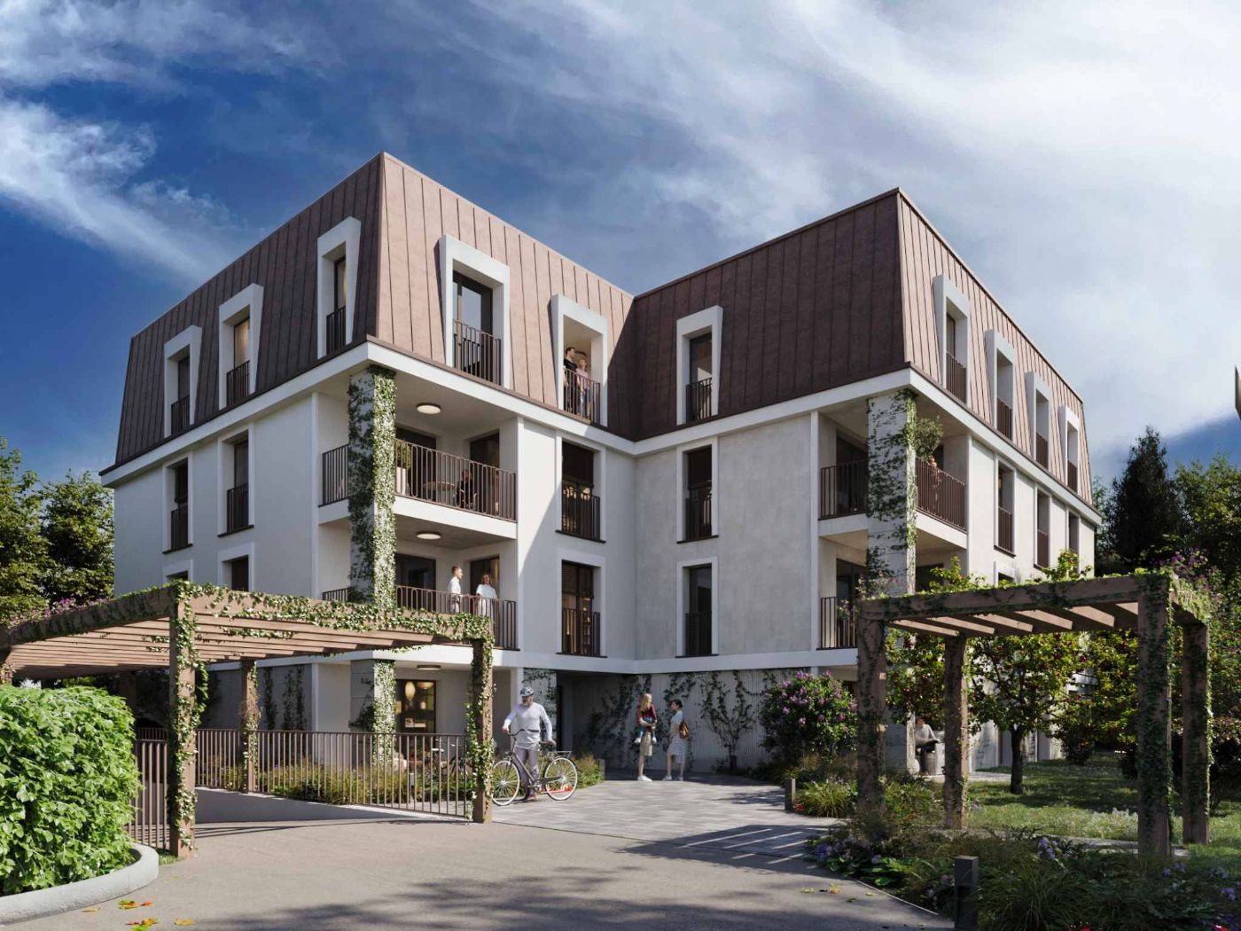 Nouvelle promotion: Rez-de-jardin de 129 m² avec un grand jardin de 158 m²