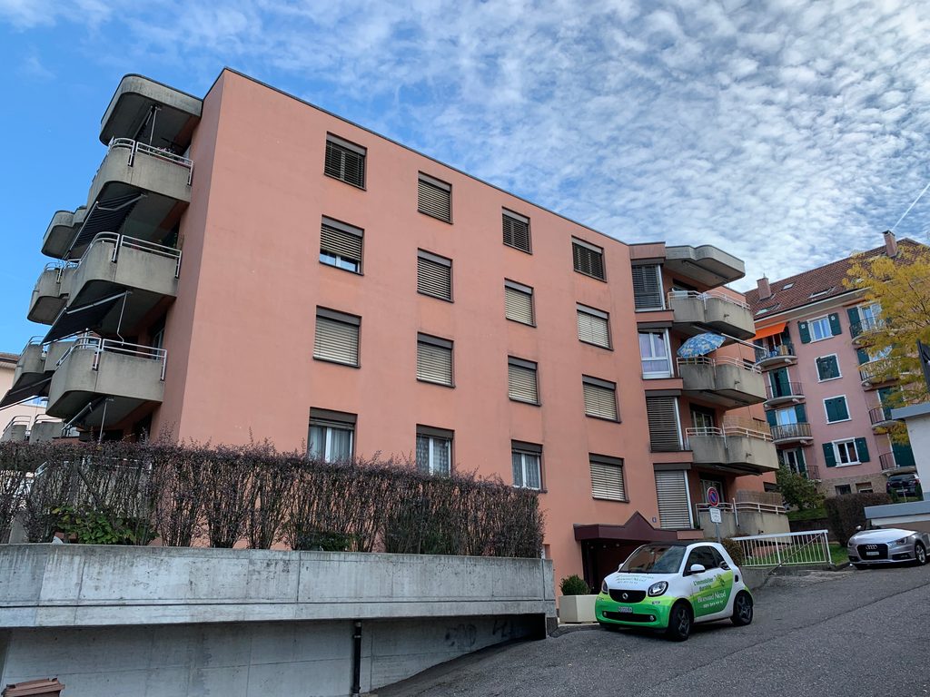 Place de parc dans un parking souterrain