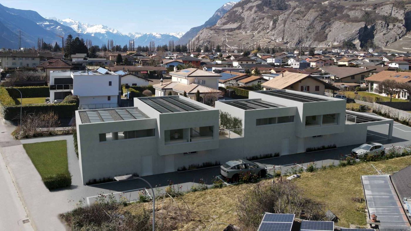 Promotion de 4 villas mitoyennes