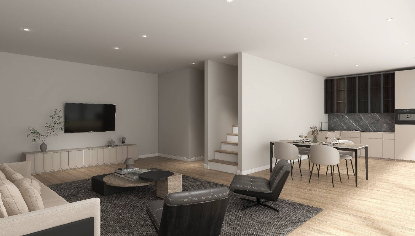 Promotion de 4 villas mitoyennes