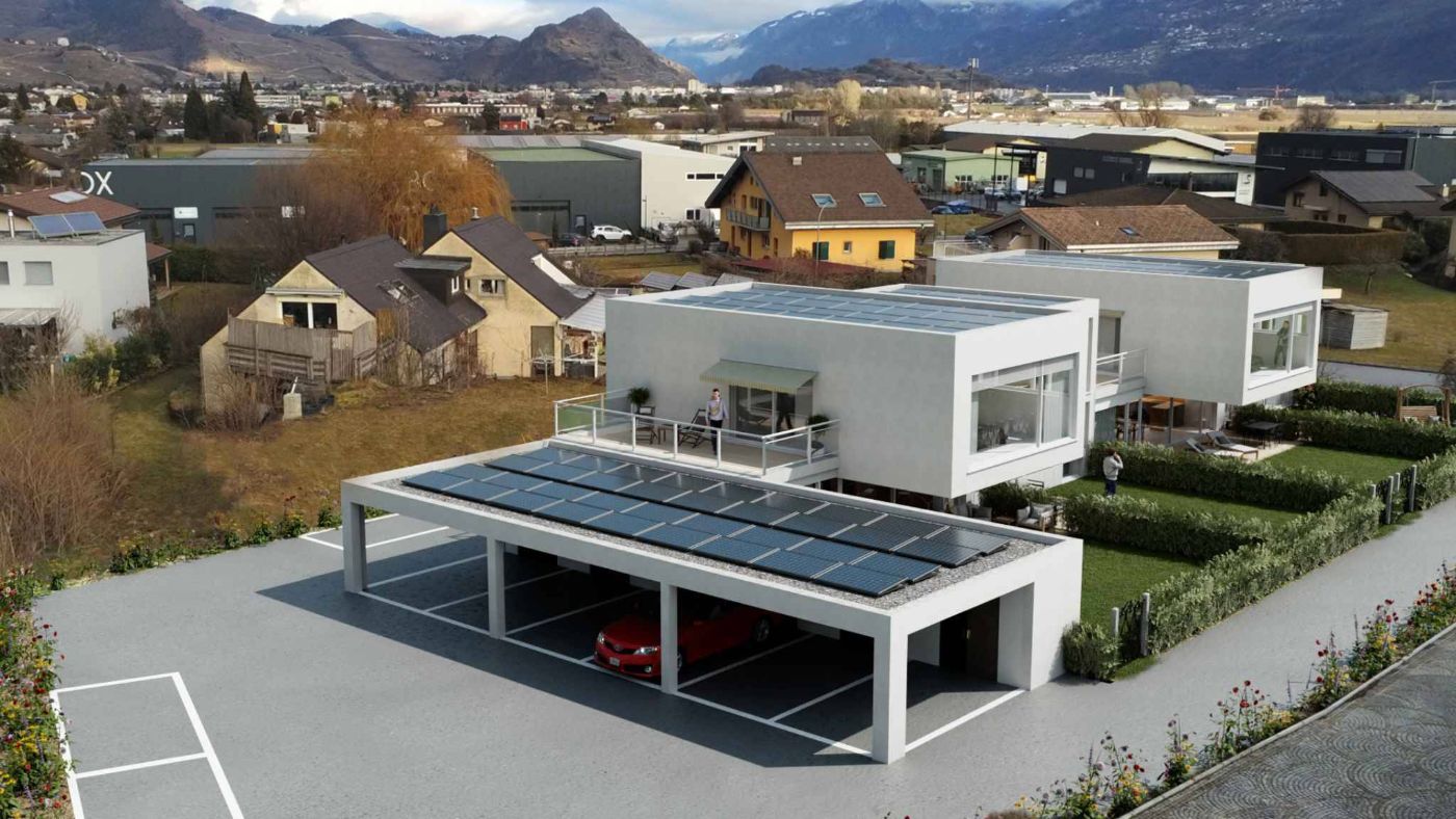 Promotion de 4 villas mitoyennes