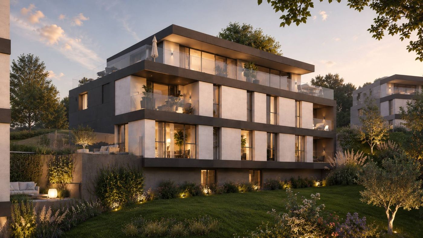 Résidence neuve à Chailly ! Appartement de 2.5 pièces avec balcon plein sud