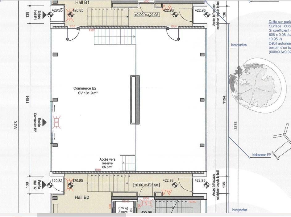 Spacieuse arcade contemporaine de 132 m², adaptée à de multiples activités