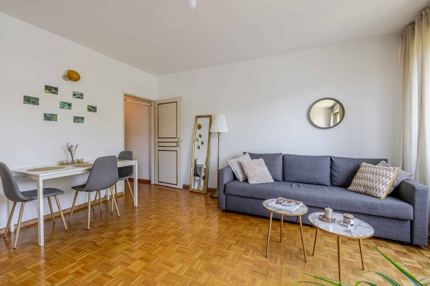 Studio baigné de lumière au cœur du très prisé quartier de Champel