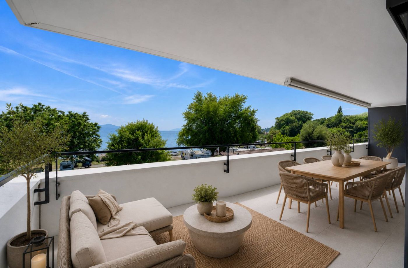 Superbe appartement neuf de 4,5 pièces de haut standing avec vue sur le lac !