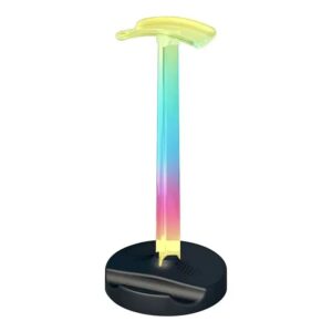Support de casque gaming RGB avec port USB