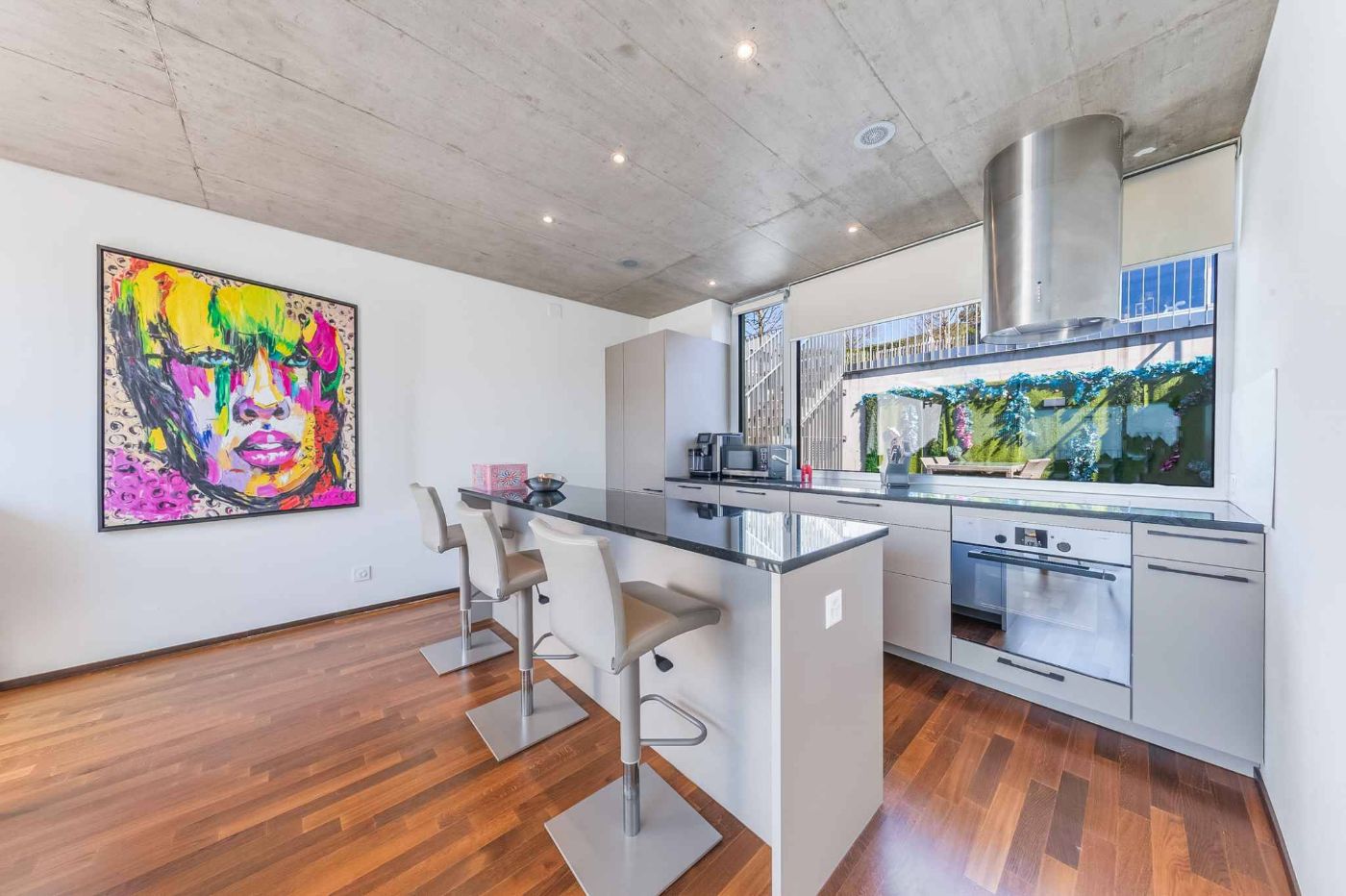 Townhouse moderne avec patio & terrasse – Vue panoramique sur le lac