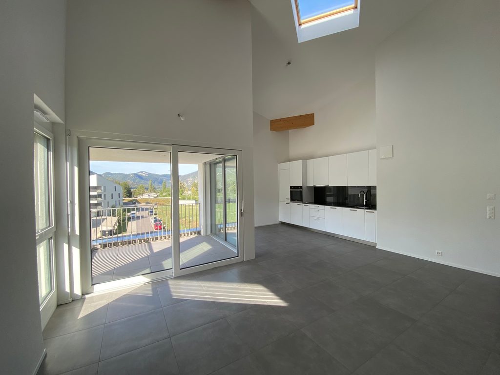 Vallorbe, spacieux appartement neuf de 4.5 pièces  avec vue dégagée