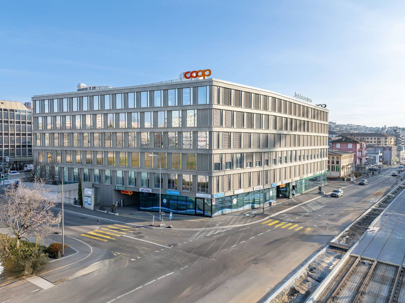 Vos bureaux au dernier étage dans le dynamique quartier de Malley