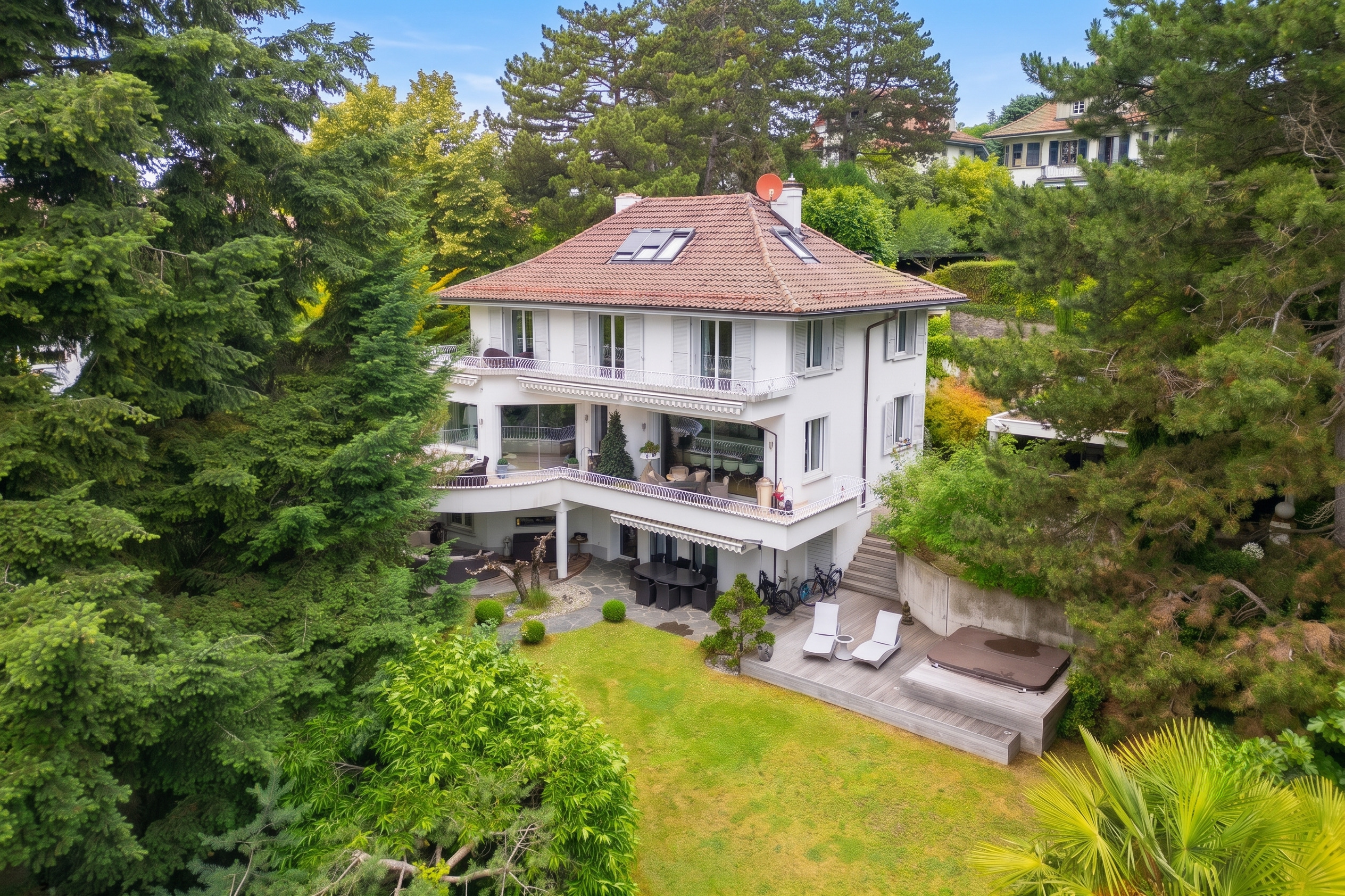 Magnifique villa individuelle avec vue sur le lac