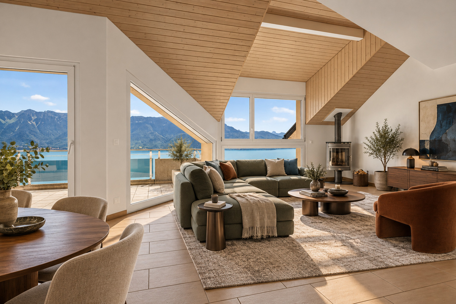 Appartement de 5.5 pièces Magnifique vue lac