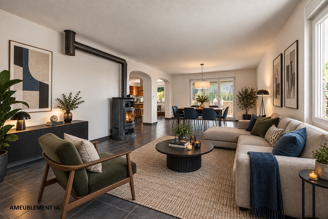 Duplex de 6.5 pièces Balcon, terrasse et jardin