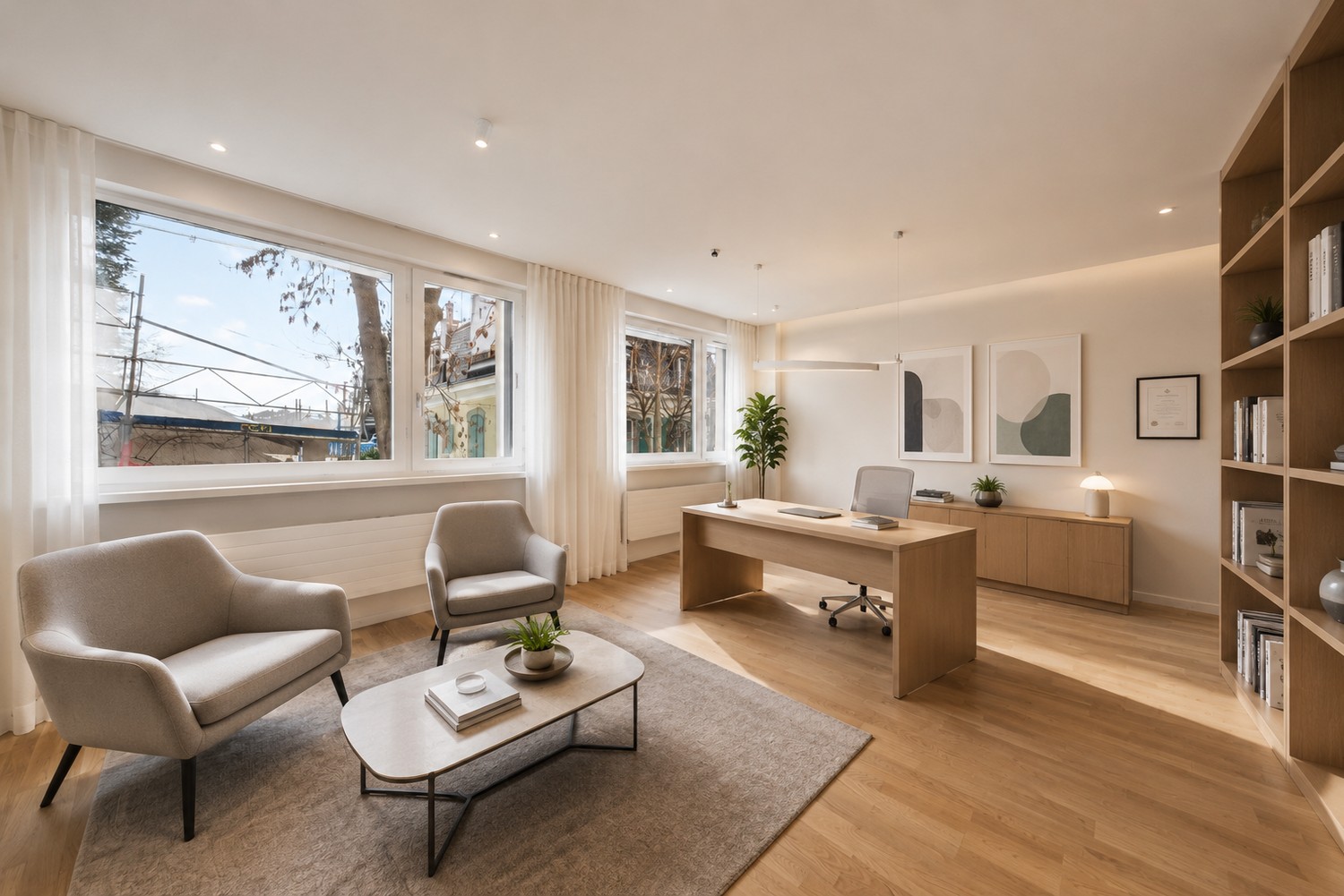 3 surfaces de bureaux à louer, de 48m2 à 119m2, au coeur de Lausanne