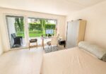 Magnifique studio semi meublé avec grande terrasse