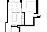 Appartement neuf de 2.5 pièces avec balcon