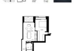 Appartement neuf de 2.5 pièces avec balcon