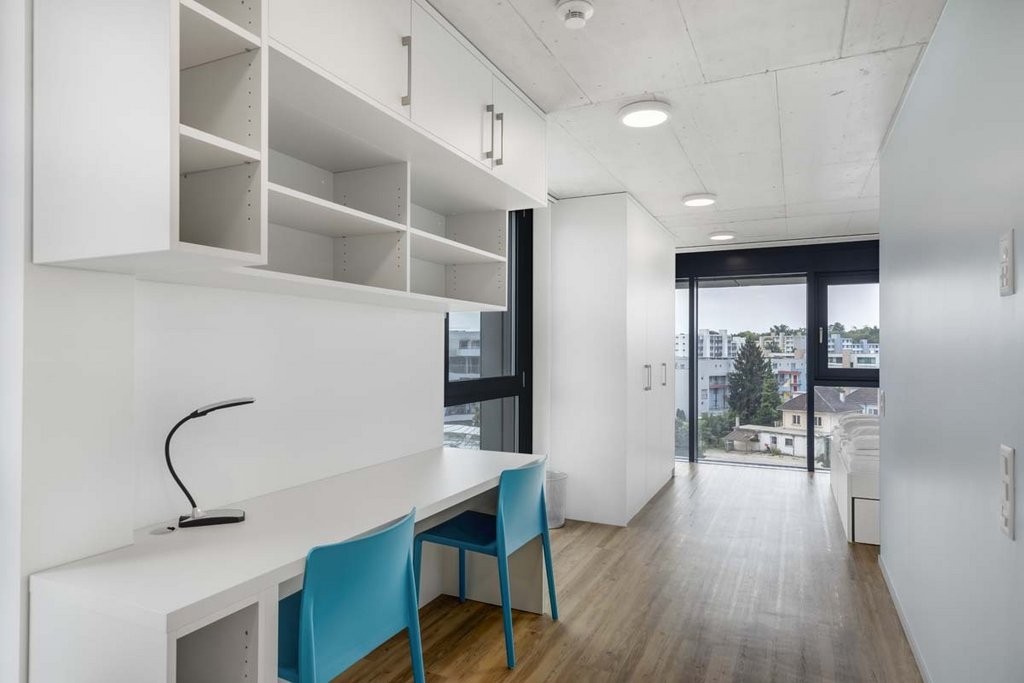 Studio dans résidence pour étudiants, proche de la Gare de Renens