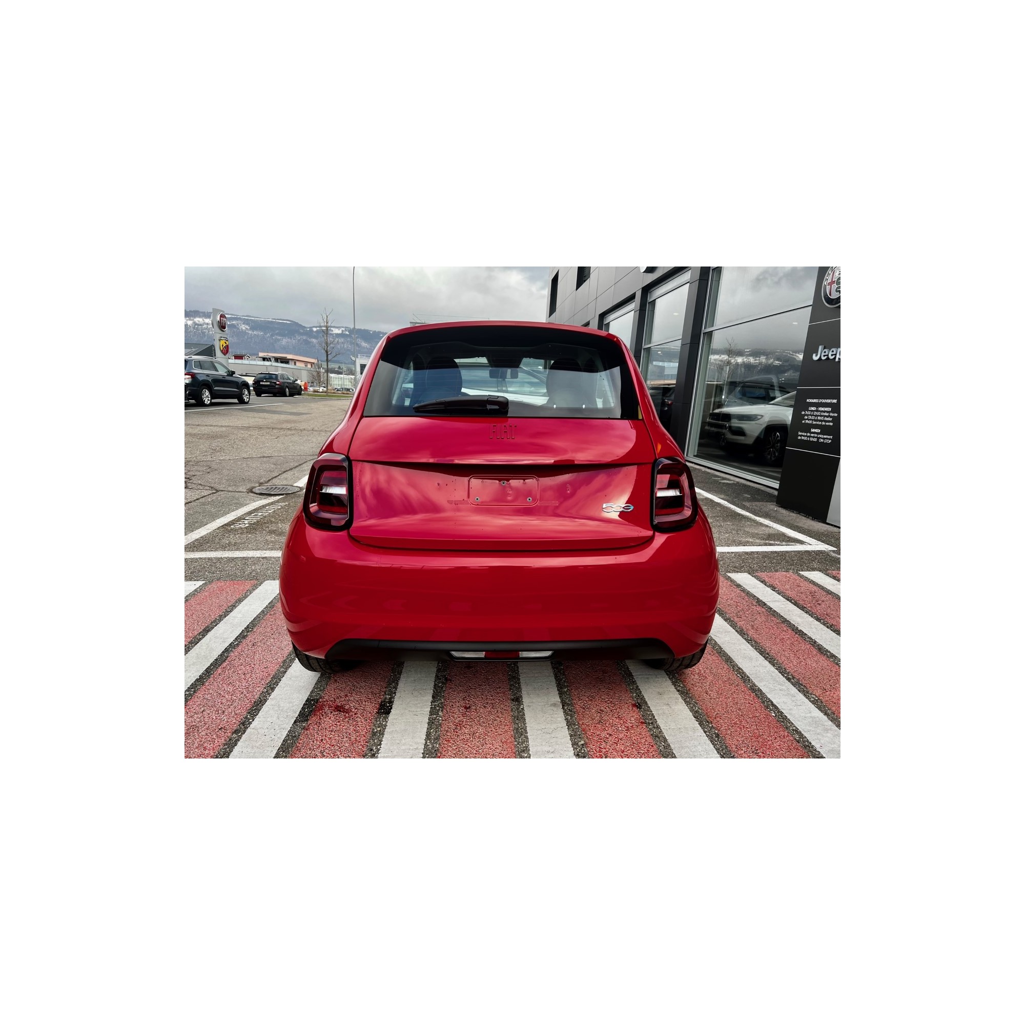 Fiat 500 E Berline RED