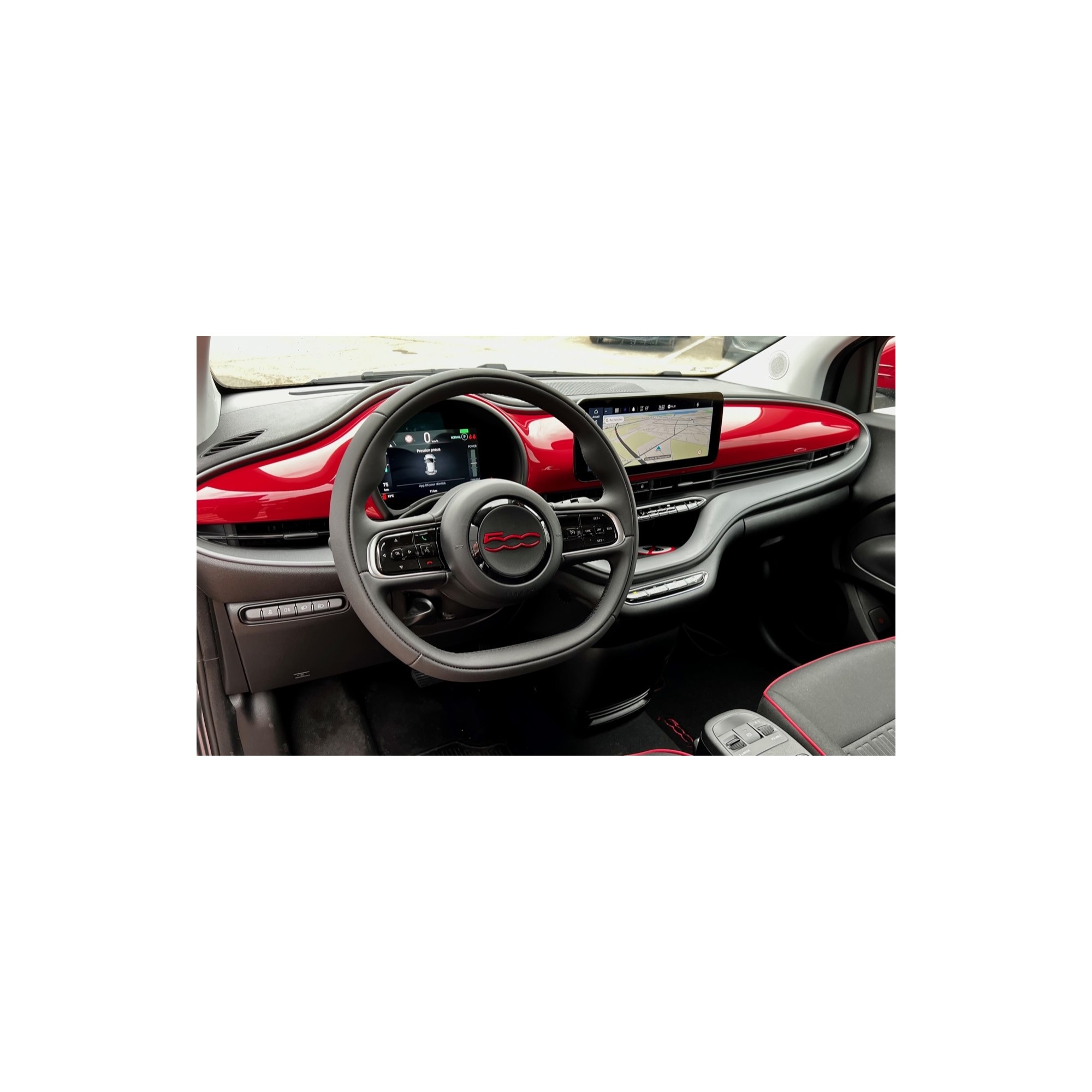 Fiat 500 E Berline RED