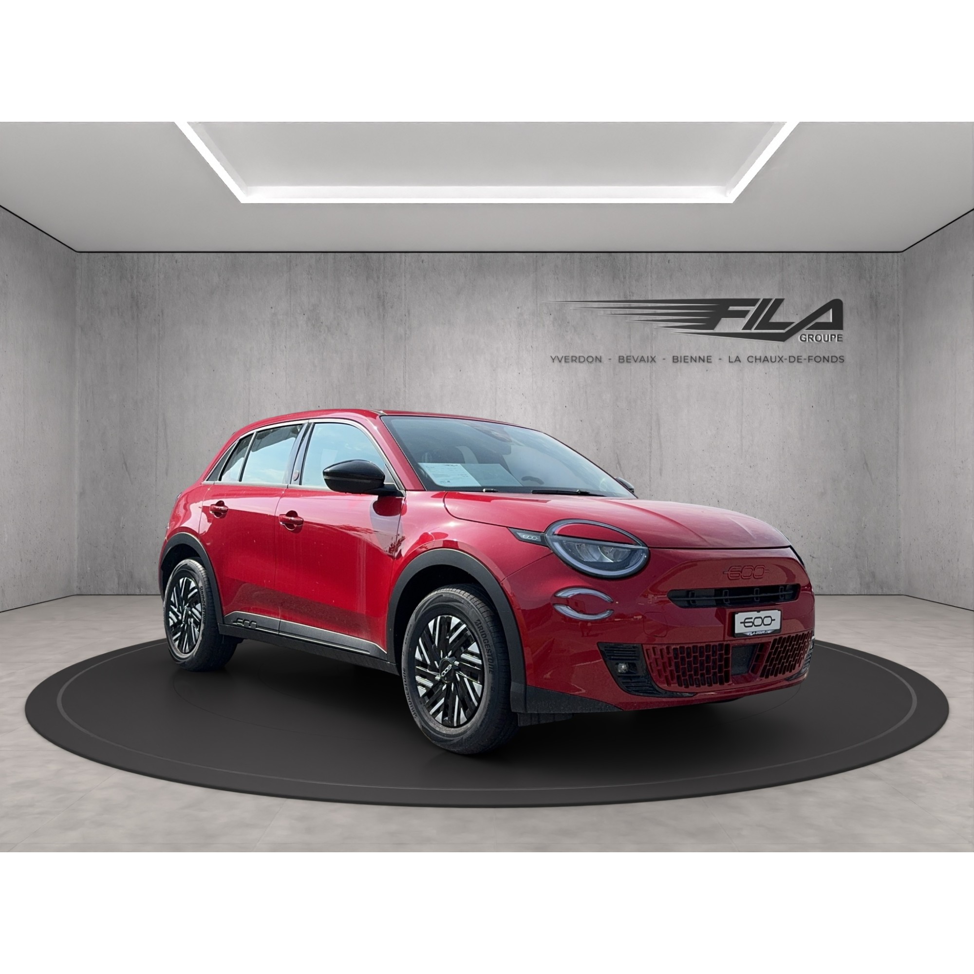Fiat 600 E Red