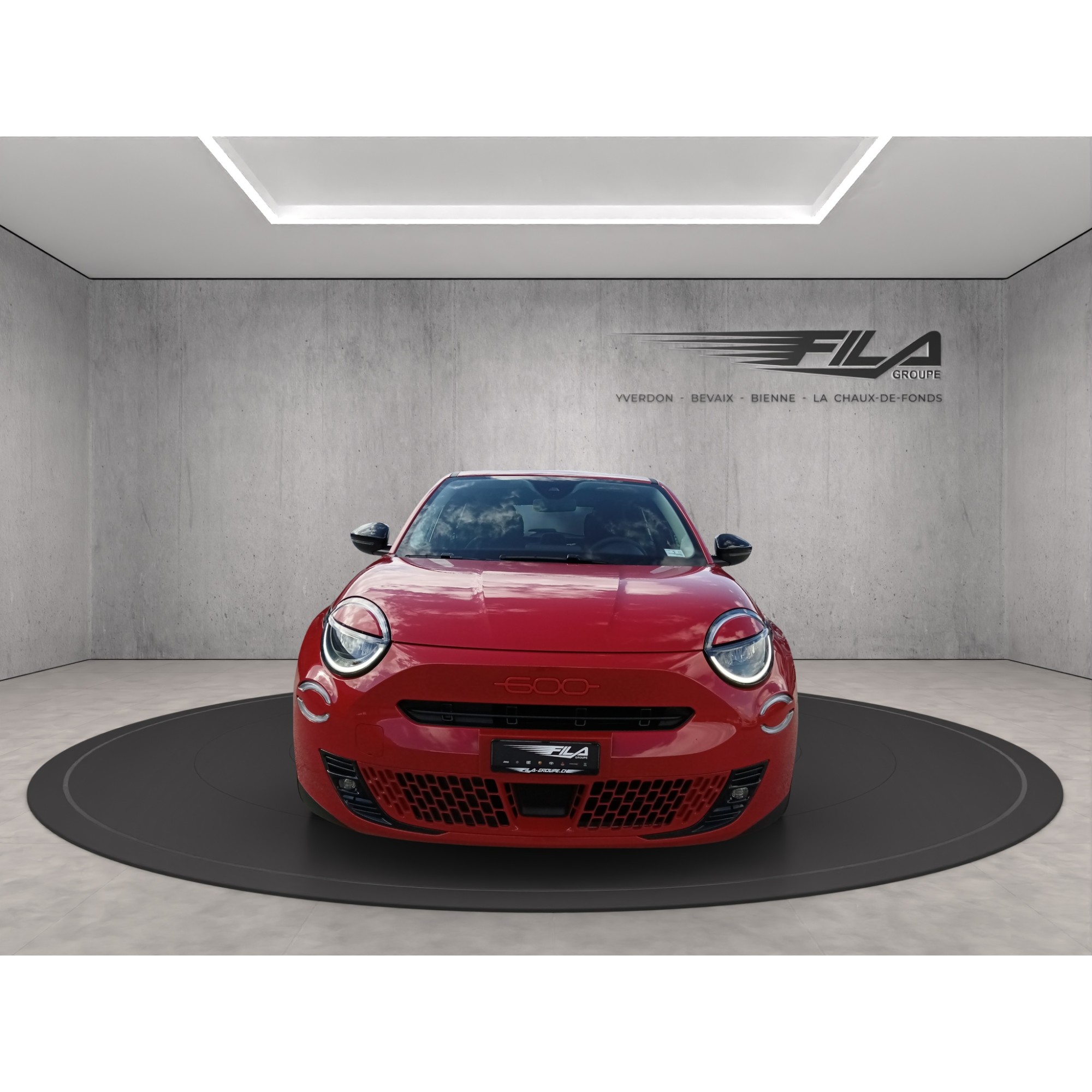 Fiat 600 E Red